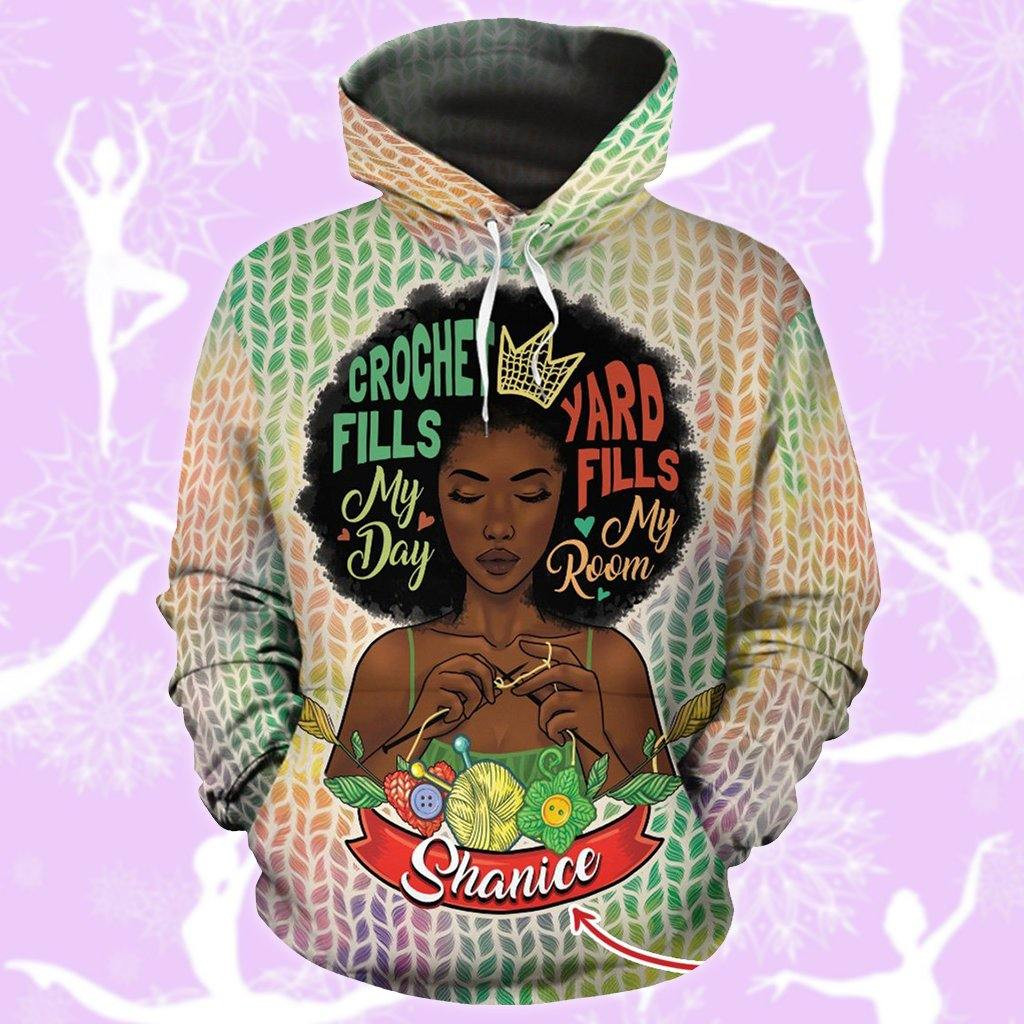 Personalized Proud Black Women Hoodie
