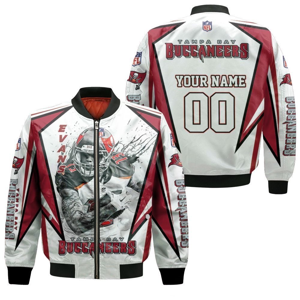 Personalized Tampa Bay Buccaneers Mike Evans 13 3D Bomber Jacket