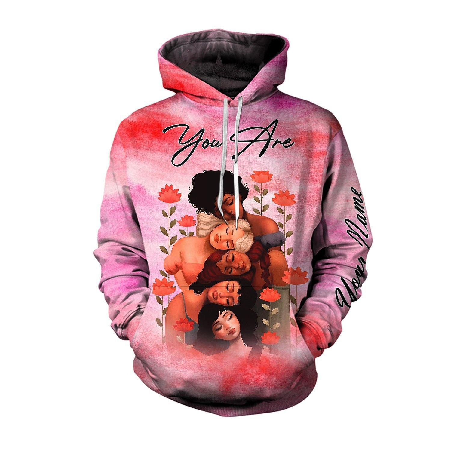 Personalized You Are All-Over Printed Hoodie