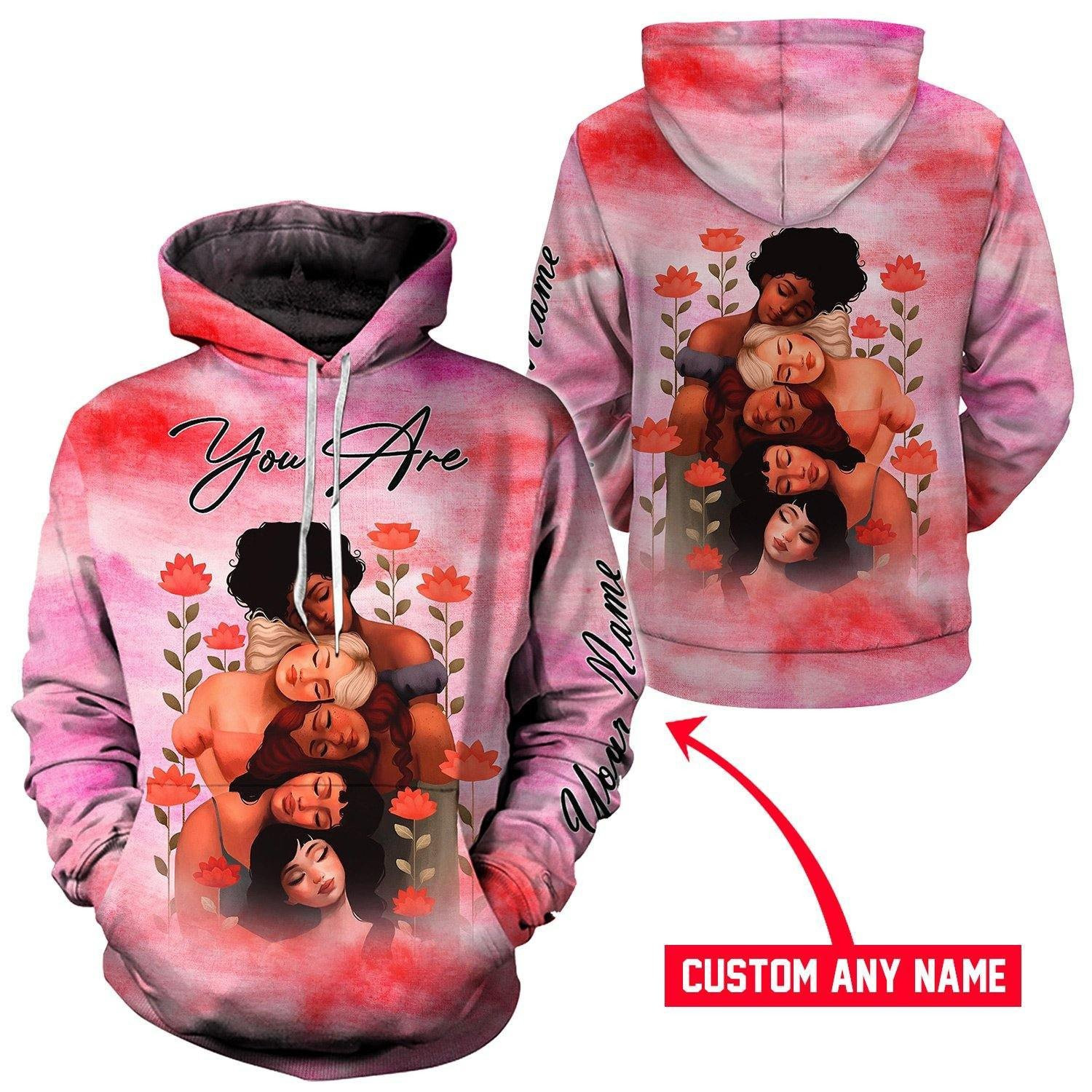 Personalized You Are All-Over Printed Hoodie