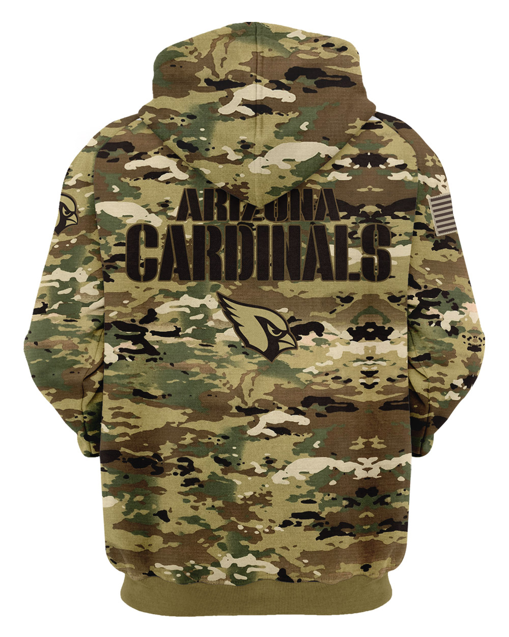 Personalized Your Name-NFL01-Arizona Cardinals – OCP Camouflage Hoodie