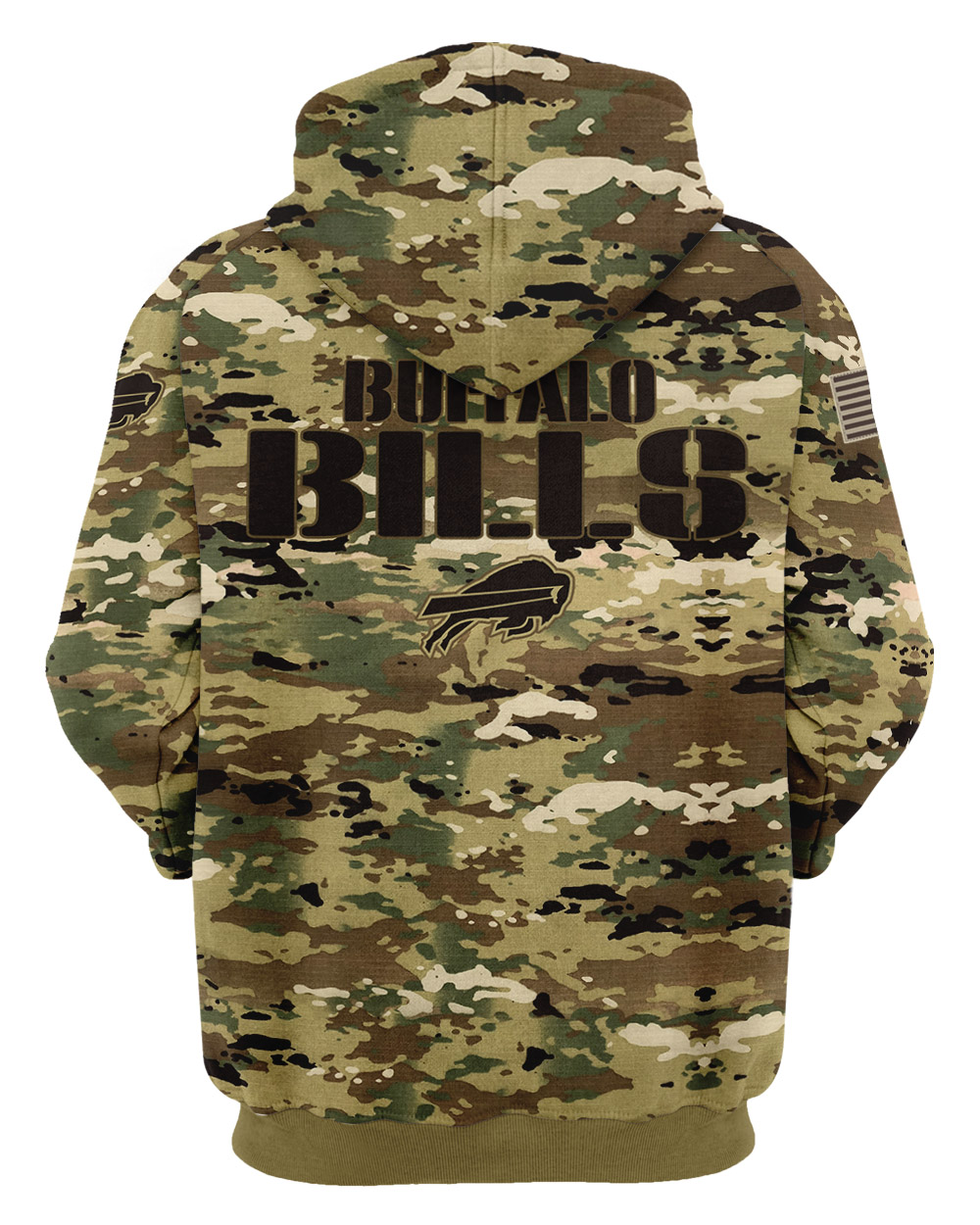 Personalized Your Name-NFL04-Buffalo Bills – OCP Camouflage Hoodie