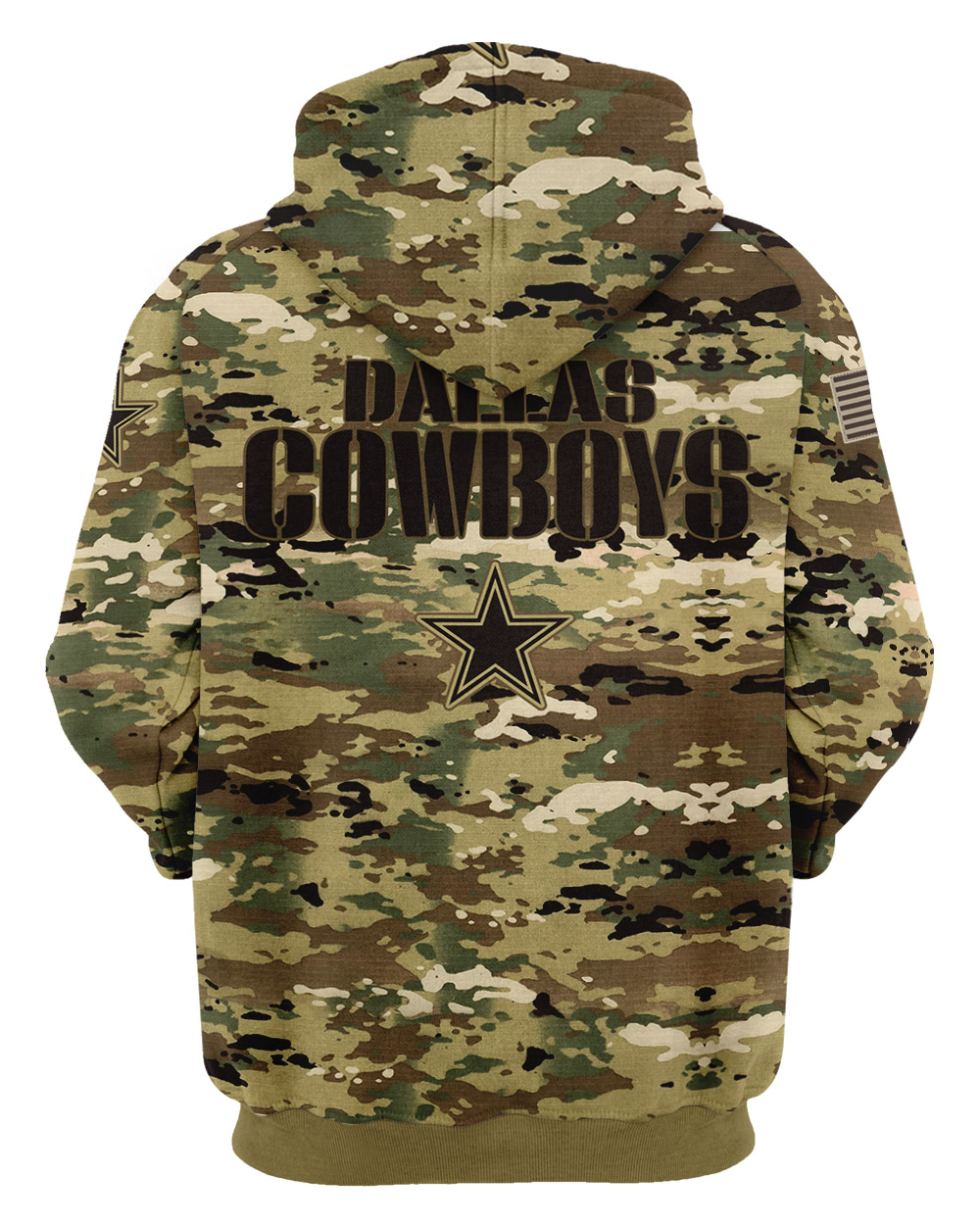 Personalized Your Name-NFL09-Dallas Cowboys – OCP Camouflage Hoodie
