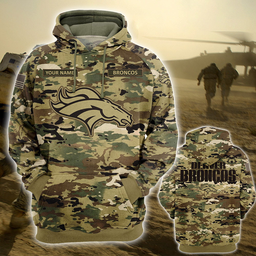 Personalized Your Name-NFL10-Denver Broncos – OCP Camouflage Hoodie
