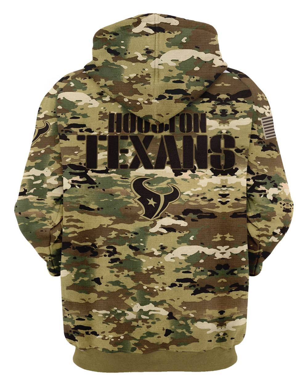 Personalized Your Name-NFL13-Houston Texans – OCP Camouflage Hoodie