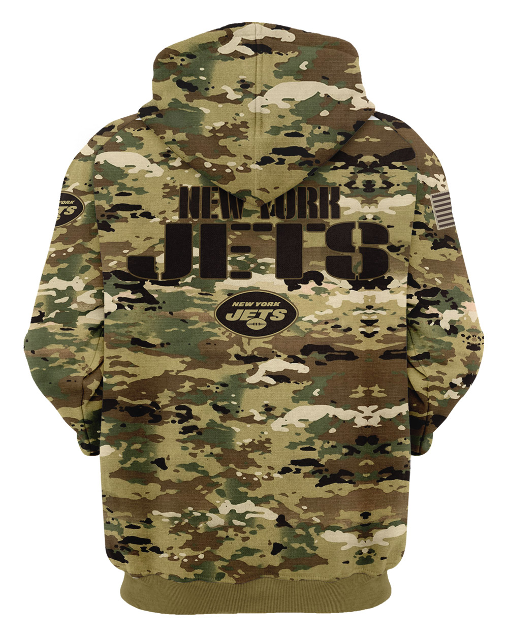 Personalized Your Name-NFL22-New York Jets – OCP Camouflage Hoodie