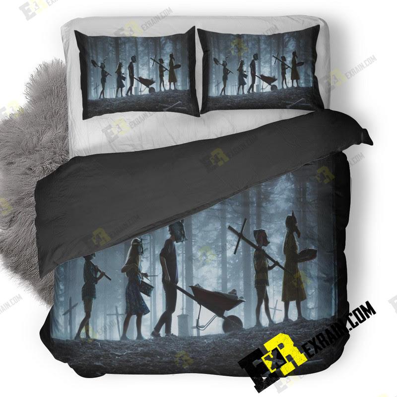 Pet Sematary 12K 9K 3D Customized Duvet Cover Bedding Set