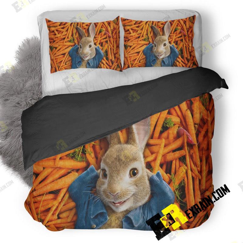 Peter Rabbit 3D Customized Duvet Cover Bedding Set