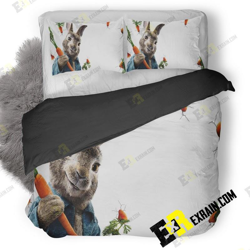 Peter Rabbit 5K Or 3D Customized Duvet Cover Bedding Set