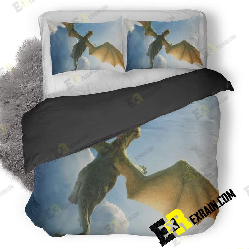 Petes Dragon Image 3D Customized Duvet Cover Bedding Set