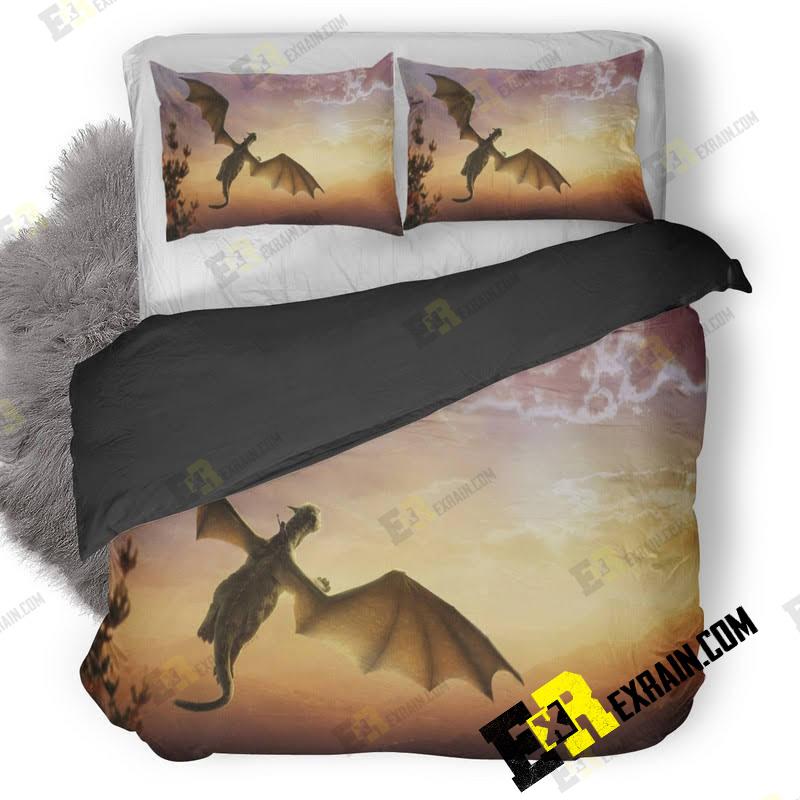 Petes Dragon Sd 3D Customized Duvet Cover Bedding Set