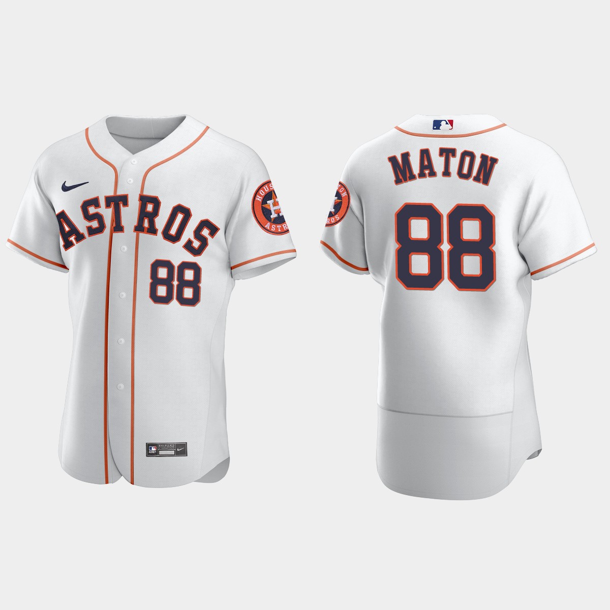 Phil Maton Houston Astros Home Jersey – White