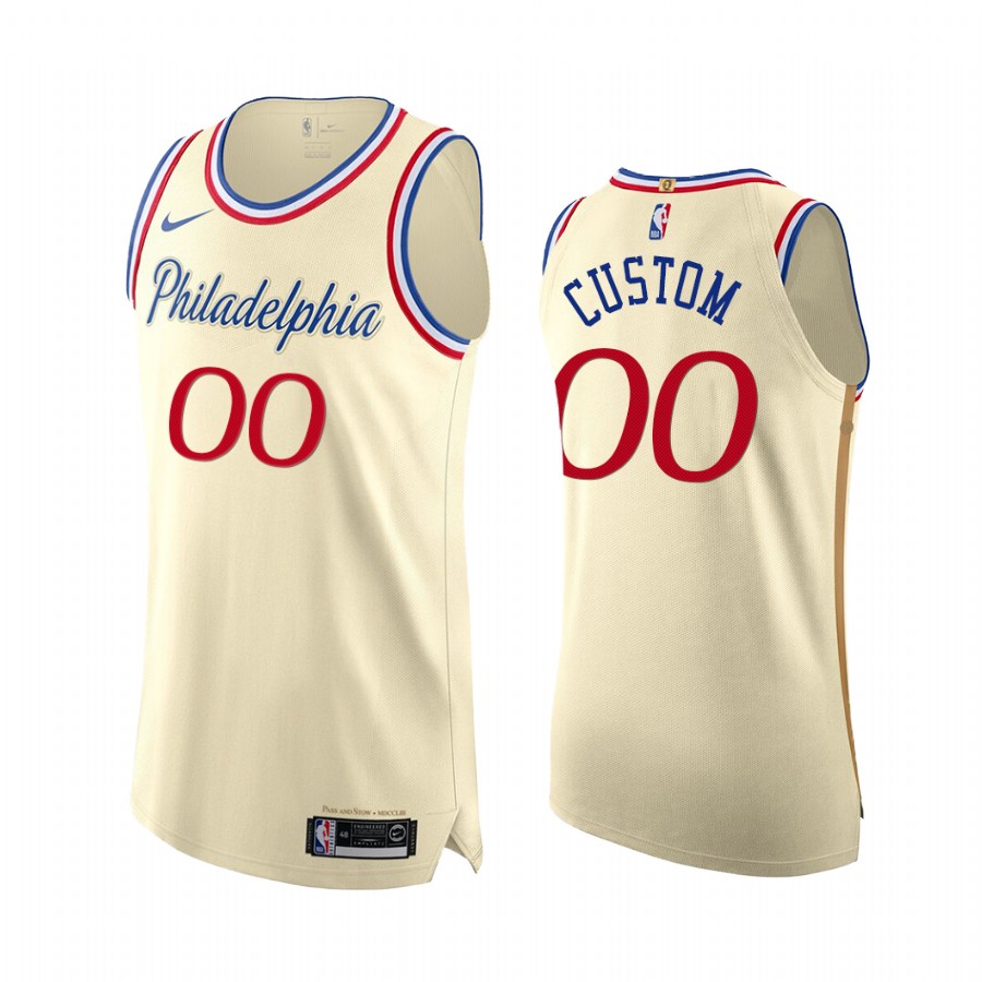 Philadelphia 76ers Custom 2019-20 City Edition Jersey