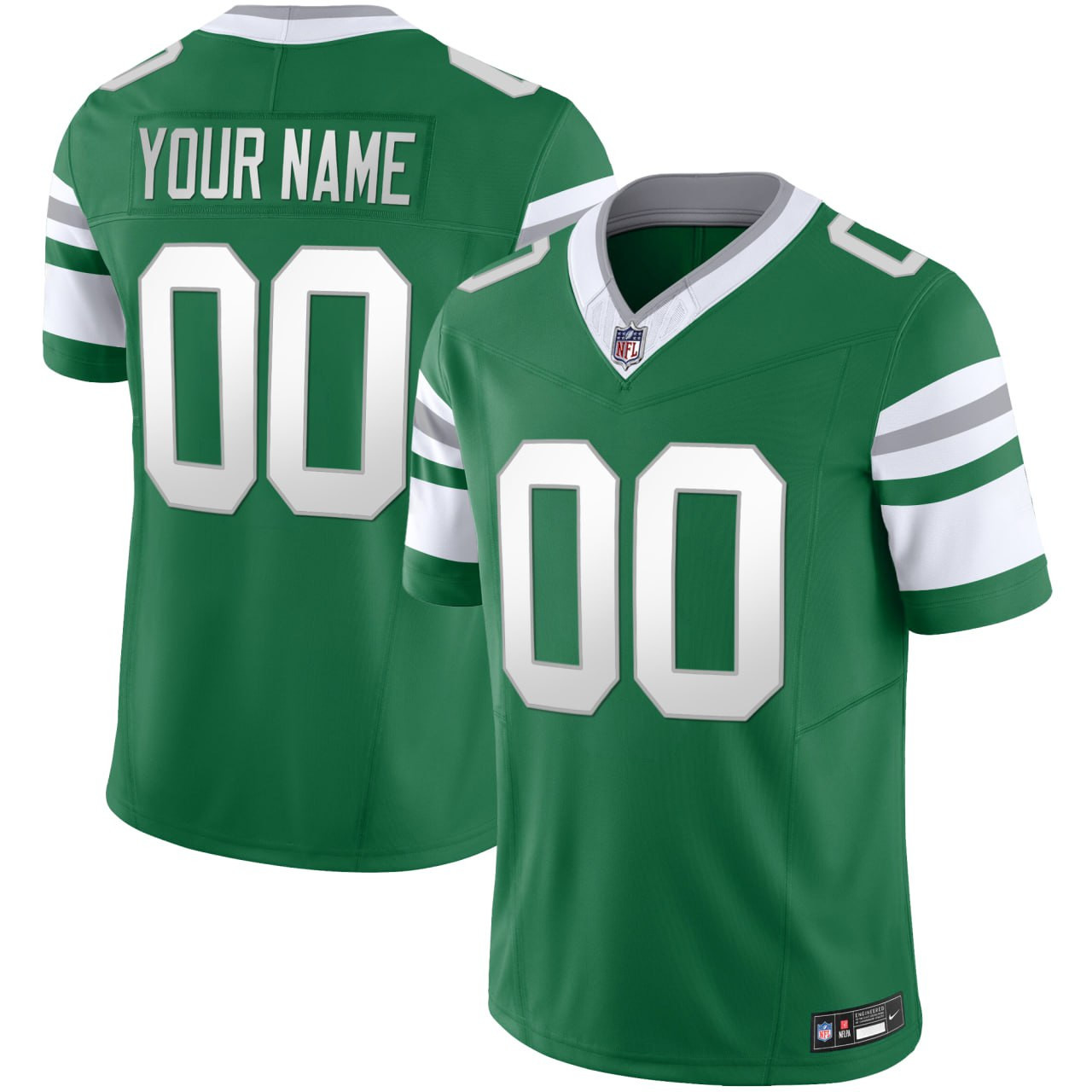 Philadelphia Eagles 1970 Throwback Custom Green Jersey - All Stitched
