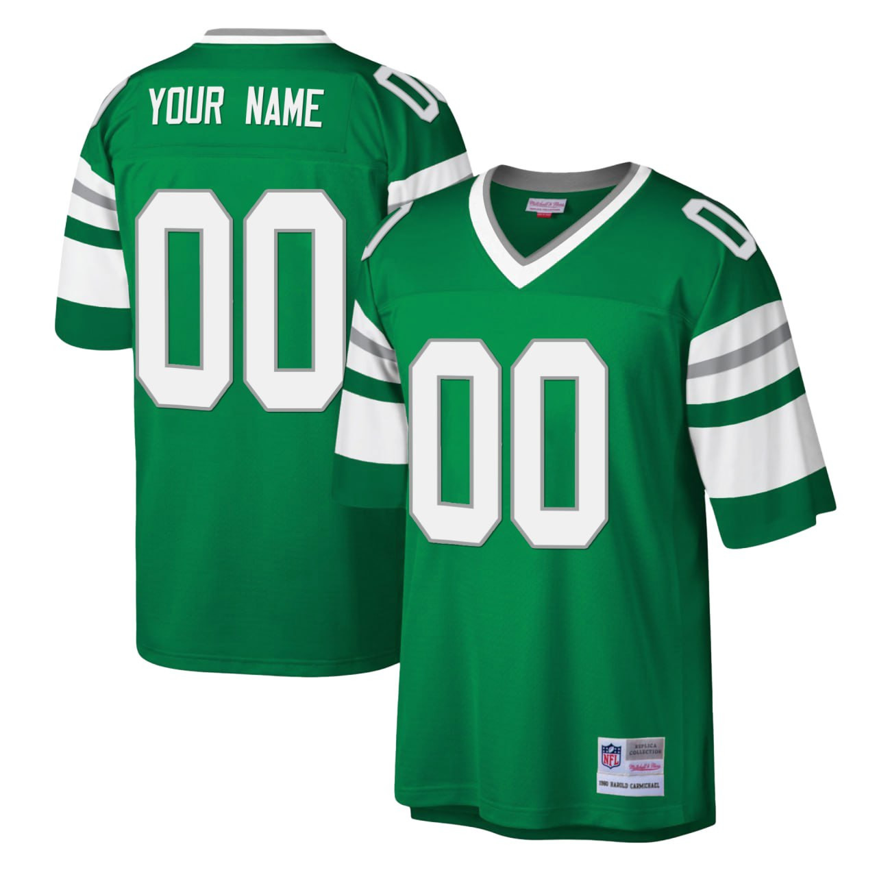 Philadelphia Eagles 1978 Throwback Custom Green Jersey - All Stitched