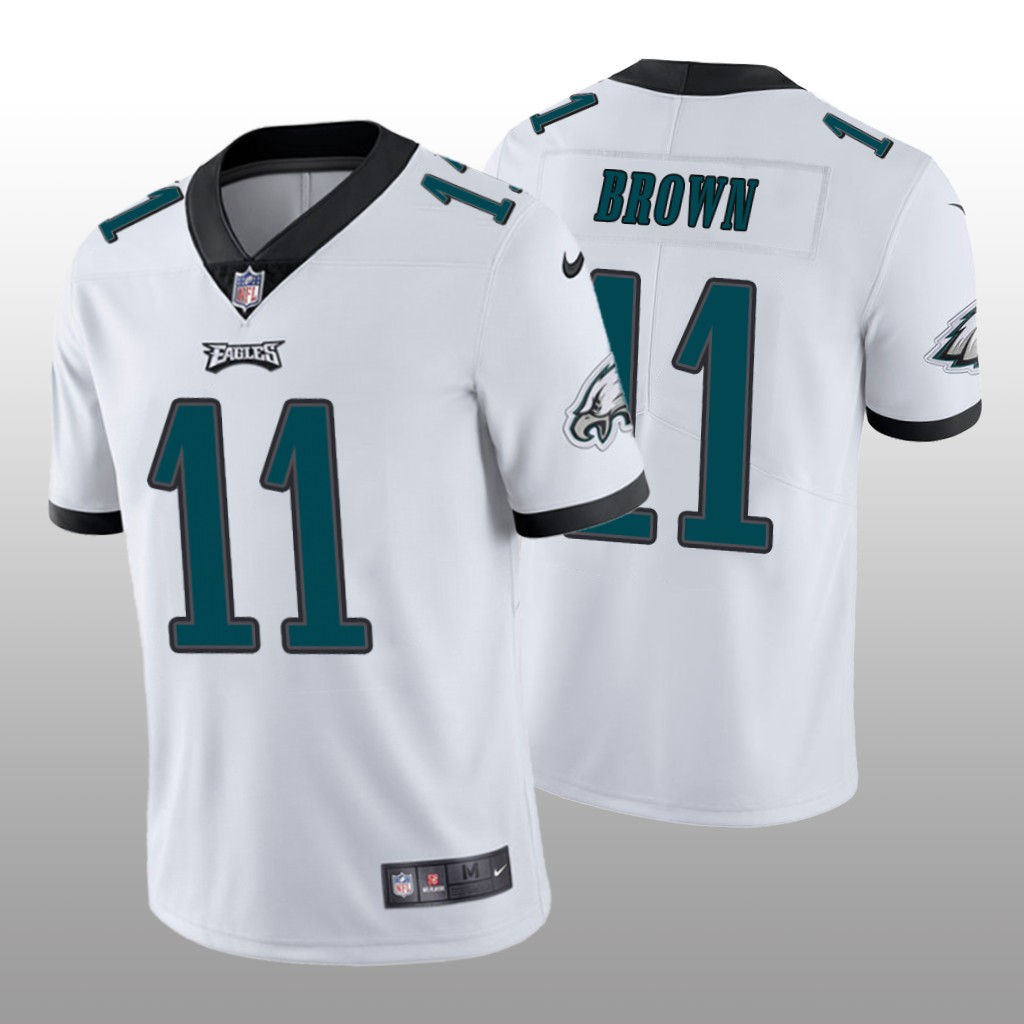 Philadelphia Eagles A.J. Brown White Jersey Vapor Limited Vapor Limited - Men's