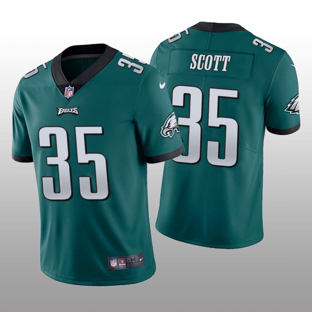 Philadelphia Eagles Boston Scott Green Jersey Vapor Limited - Men's