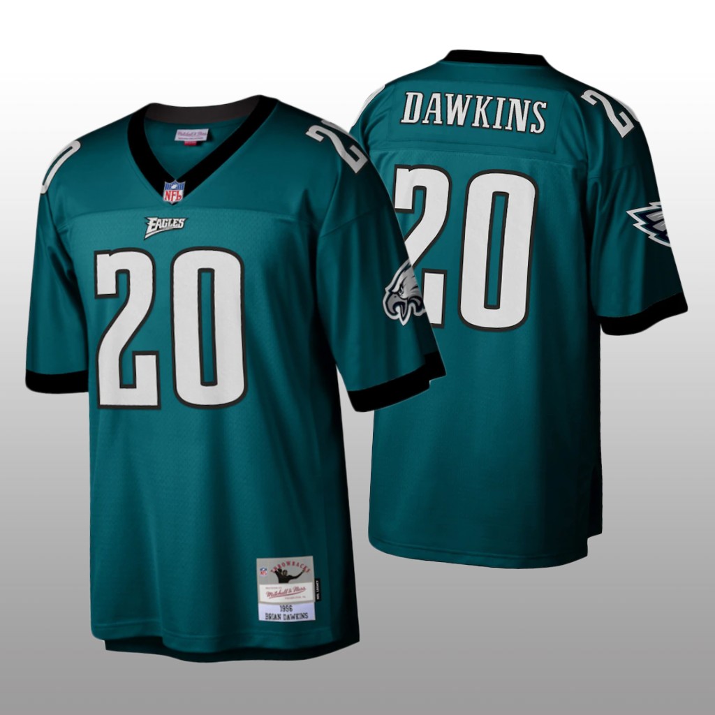 Philadelphia Eagles Brian Dawkins Midnight Green Jersey 1996 Legacy - Men's