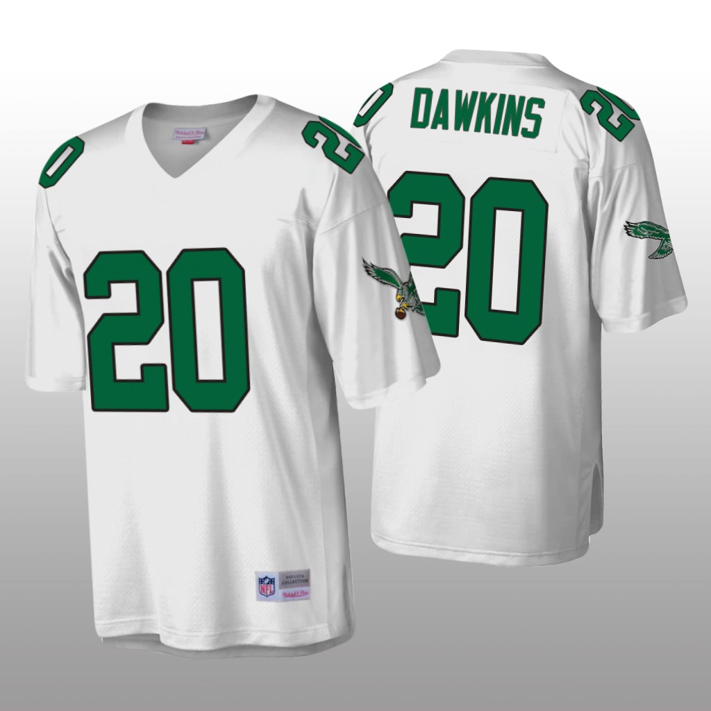 Philadelphia Eagles Brian Dawkins White Legacy Throwback - Men's
