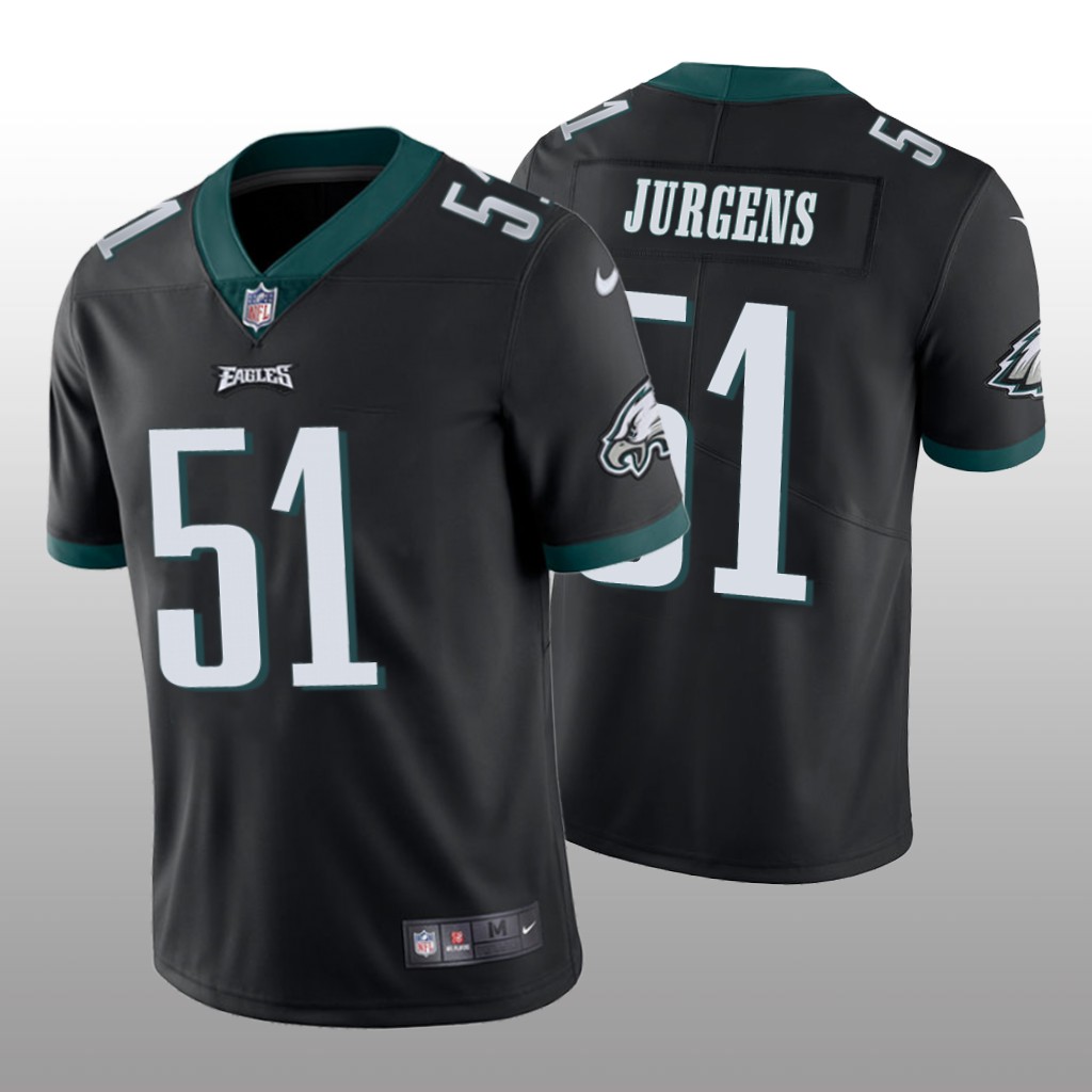 Philadelphia Eagles Cam Jurgens Black Jersey Vapor Limited Vapor Limited - Men's