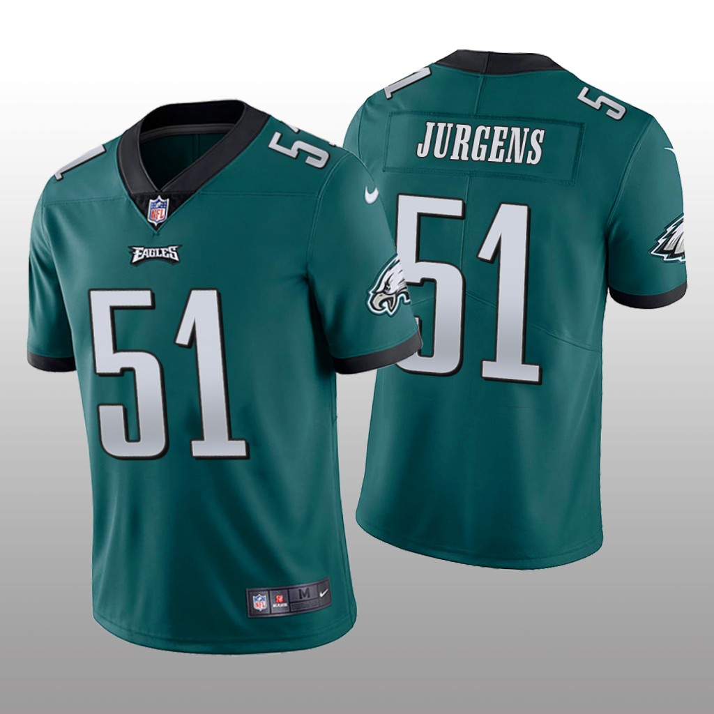 Philadelphia Eagles Cam Jurgens Green Jersey Vapor Limited Vapor Limited - Men's