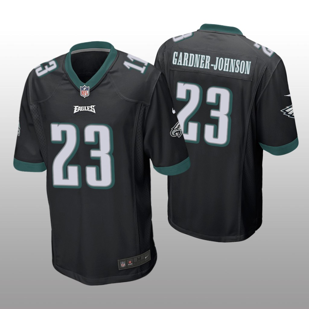 Philadelphia Eagles Chauncey Gardner-Johnson Black Jersey Game - Men's