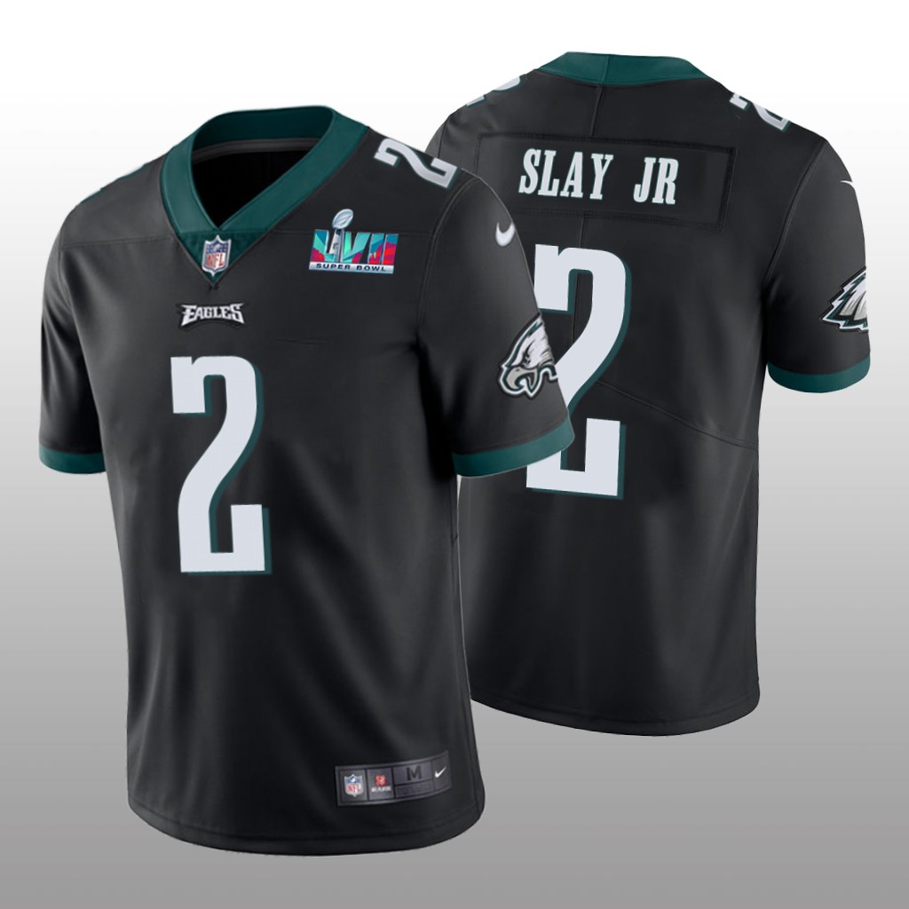 Philadelphia Eagles Darius Slay Jr Black Vapor Limited Jersey Super Bowl LVII - Men's