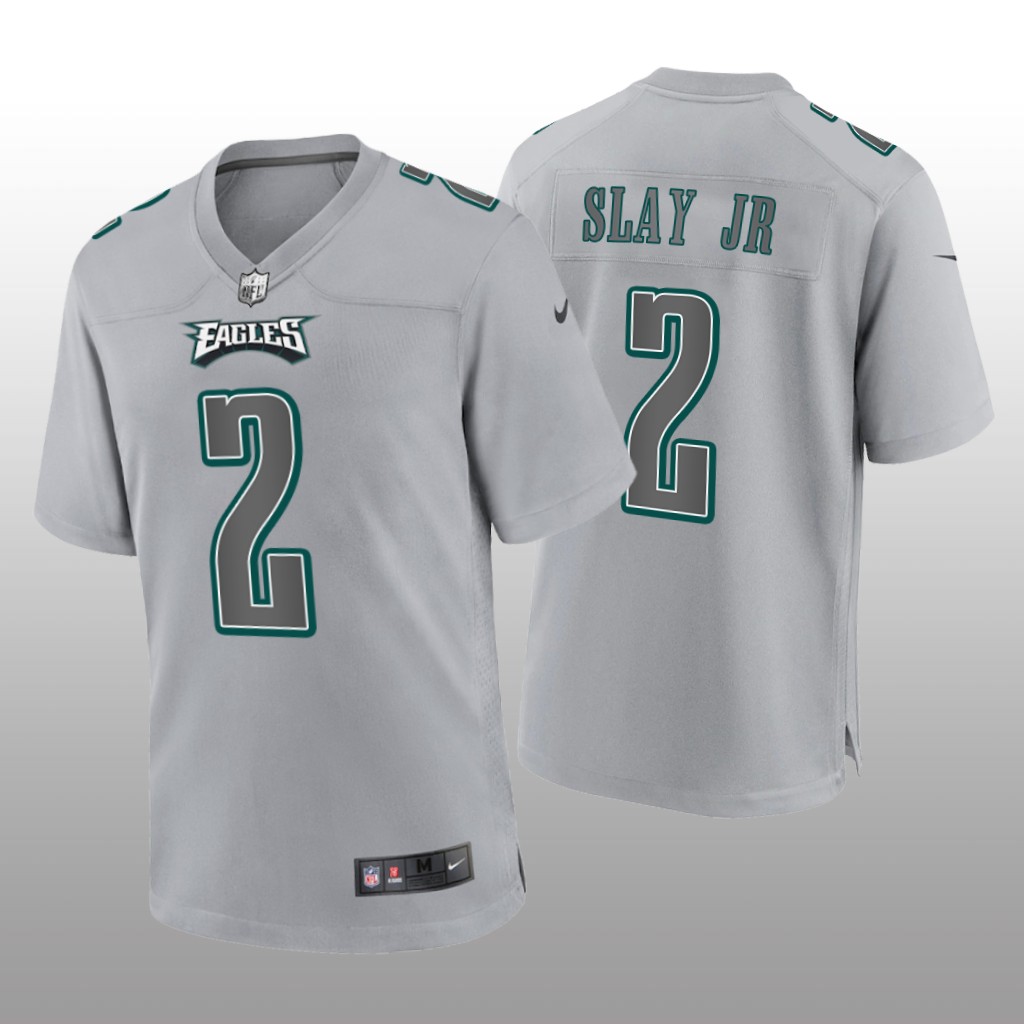 Philadelphia Eagles Darius Slay Jr Gray Jersey Atmosphere Fashion Game - Men's