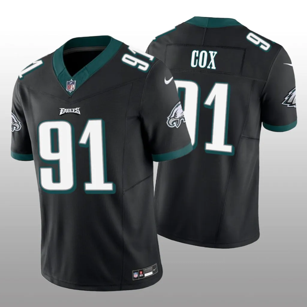 Philadelphia Eagles Fletcher Cox Black Jersey Vapor F.U.S.E. Limited - Men's