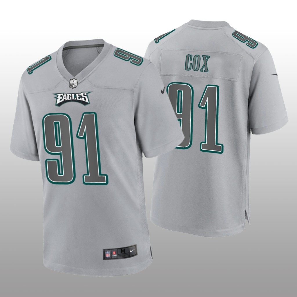 Philadelphia Eagles Fletcher Cox Gray Jersey Atmosphere Fashion Game - Men's