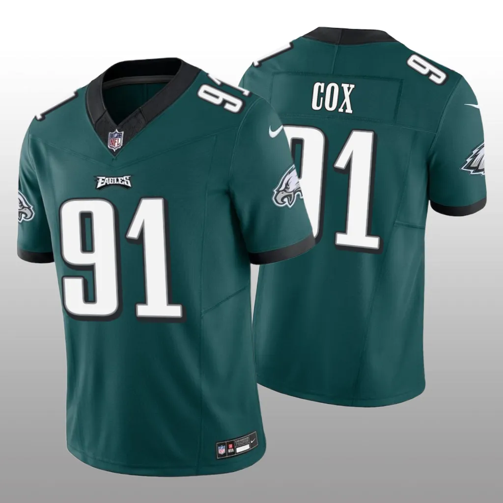 Philadelphia Eagles Fletcher Cox Midnight Green Jersey Vapor F.U.S.E. Limited - Men's