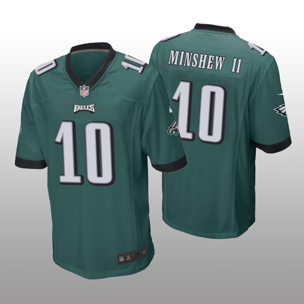 Philadelphia Eagles Gardner Minshew II Green Jersey Game - Men's