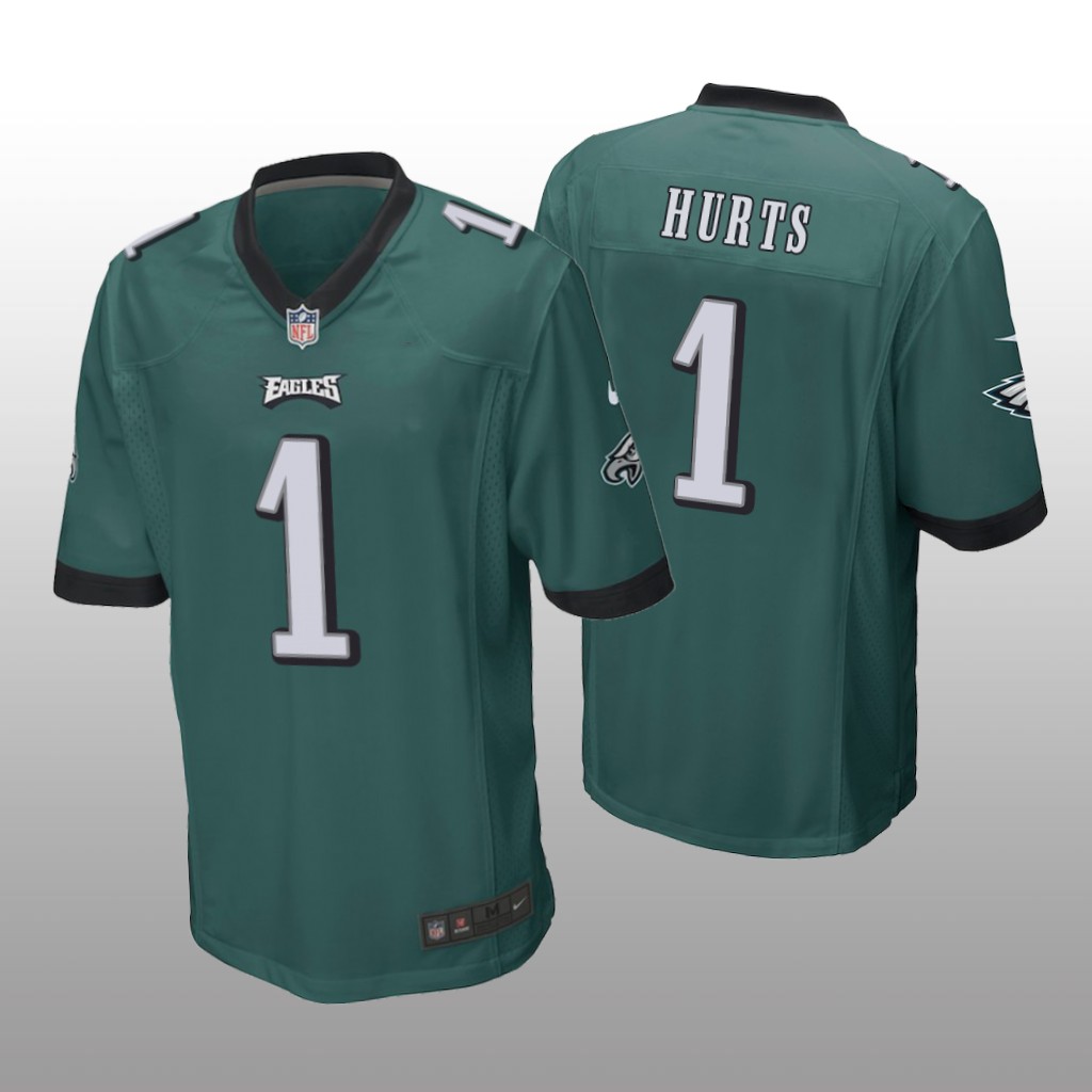 Philadelphia Eagles Jalen Hurts Green Jersey Game - Men's