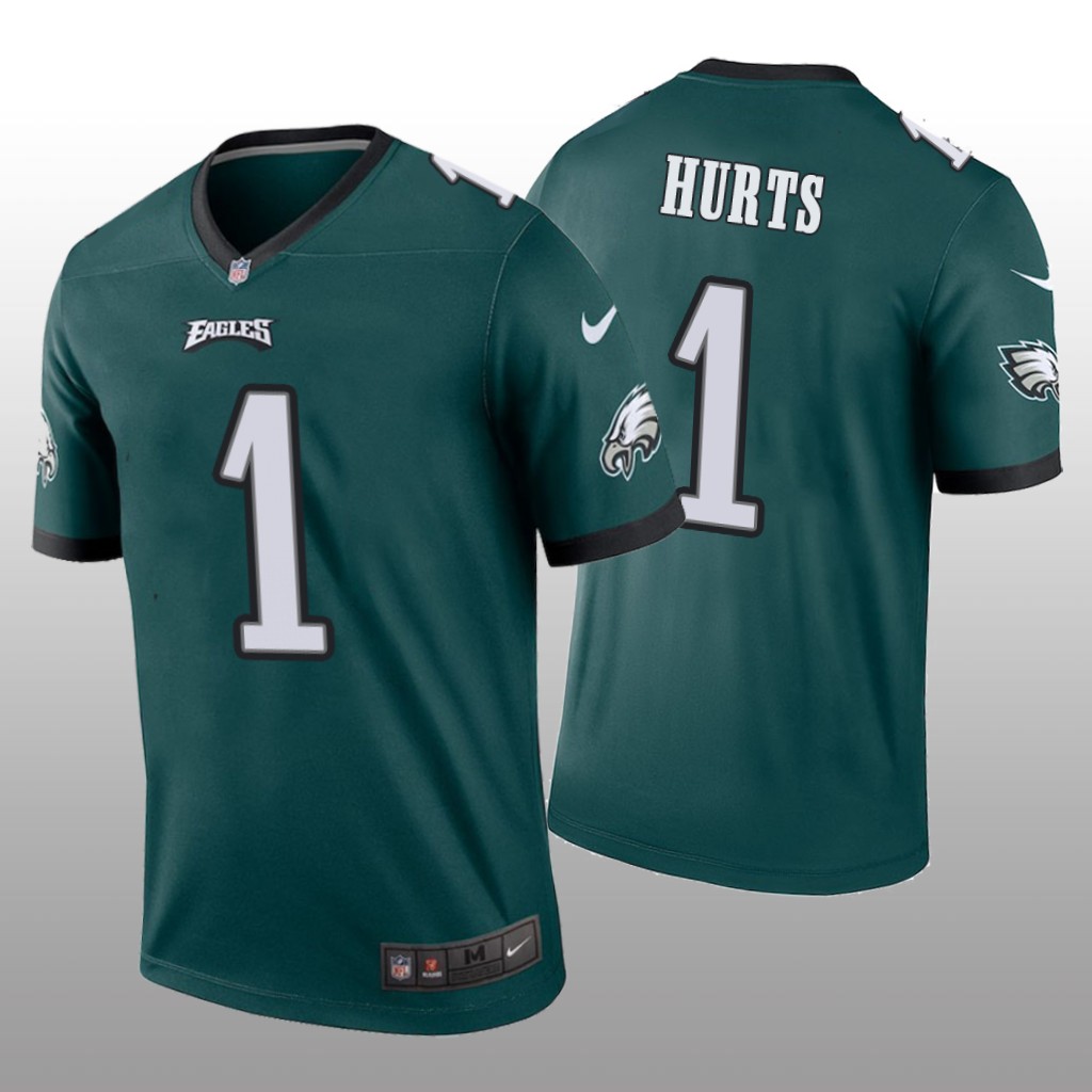 Philadelphia Eagles Jalen Hurts Green Jersey Legend - Men's