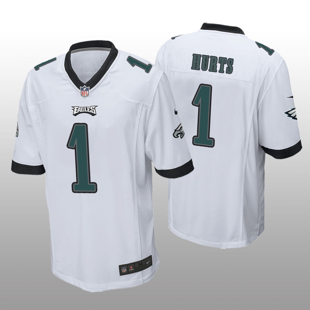 Philadelphia Eagles Jalen Hurts White Jersey Game - Men's