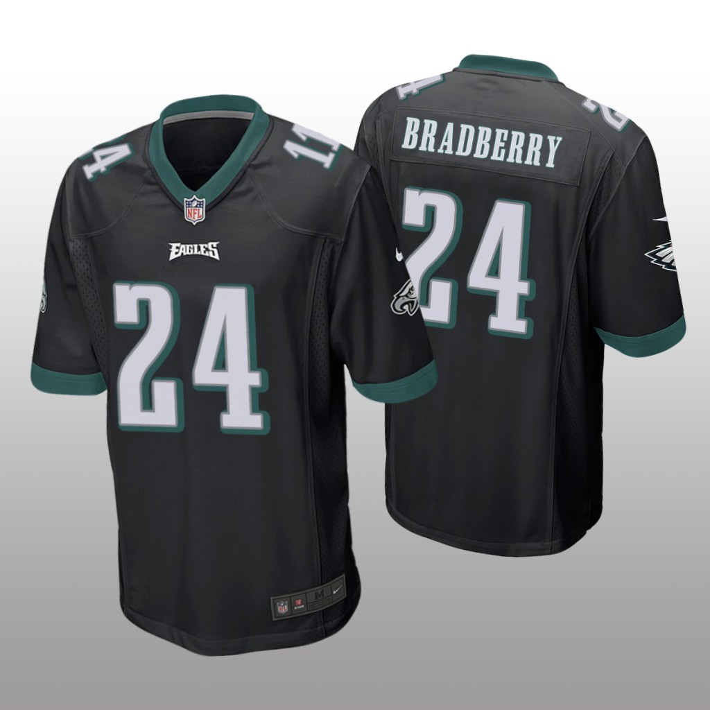 Philadelphia Eagles James Bradberry Black Jersey Game - Men's