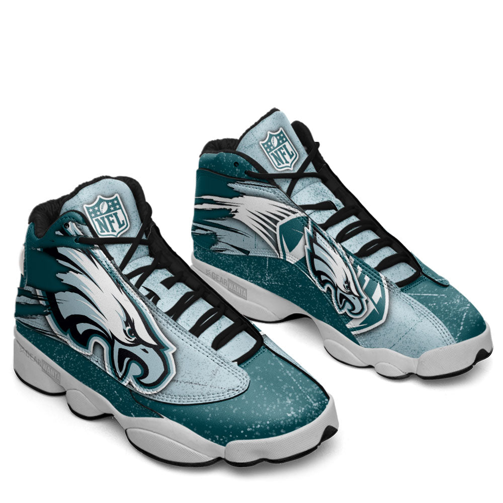 Philadelphia Eagles JD13 Sneakers Custom Shoes For Fans