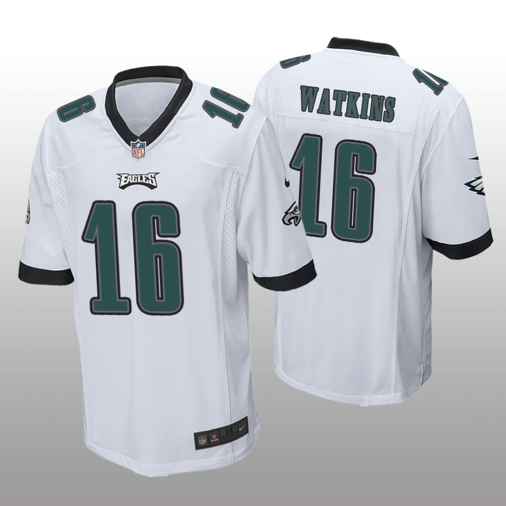 Philadelphia Eagles Quez Watkins White Jersey Game - Men's