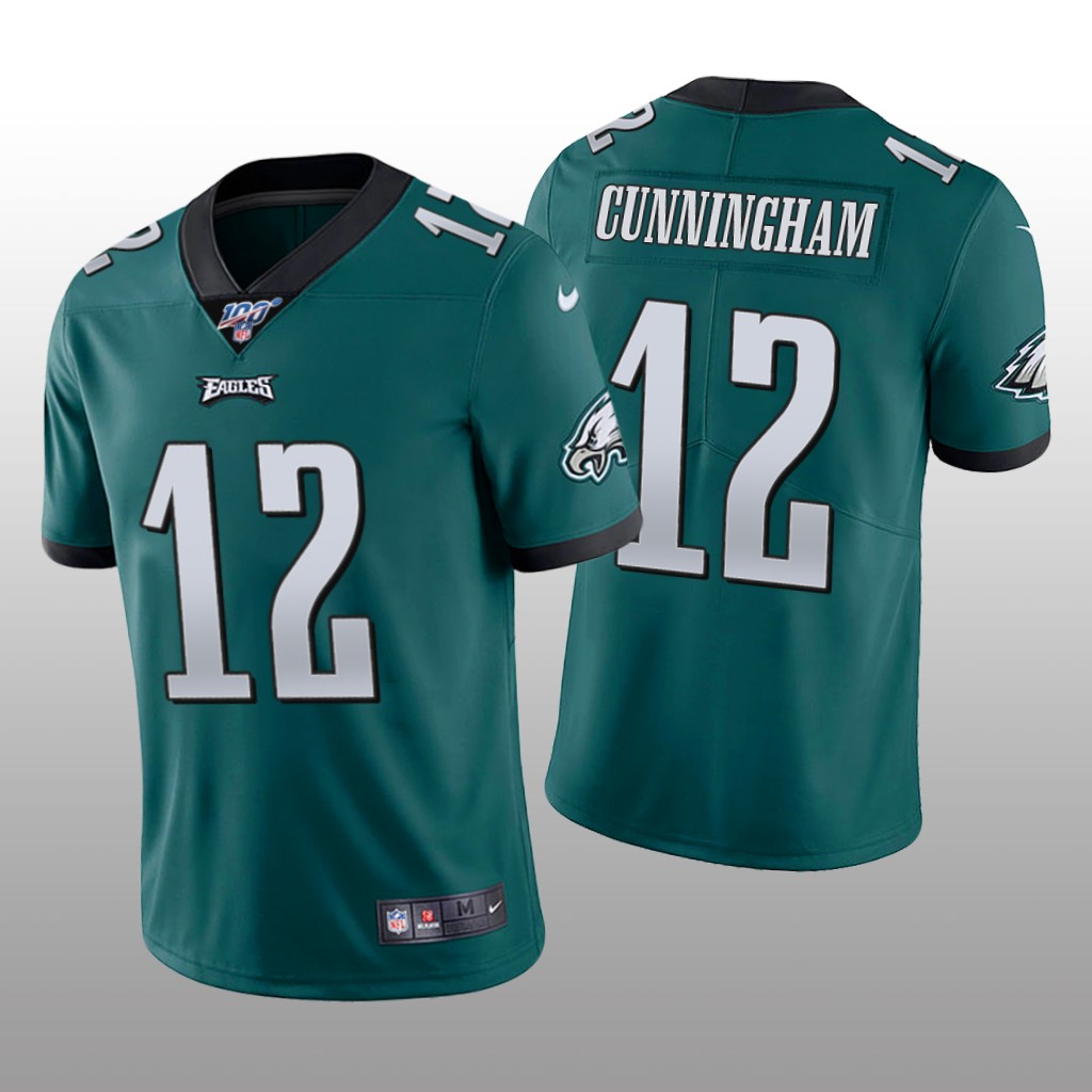 Philadelphia Eagles Randall Cunningham Midnight Green Vapor Limited Jersey 100th Season - Men's