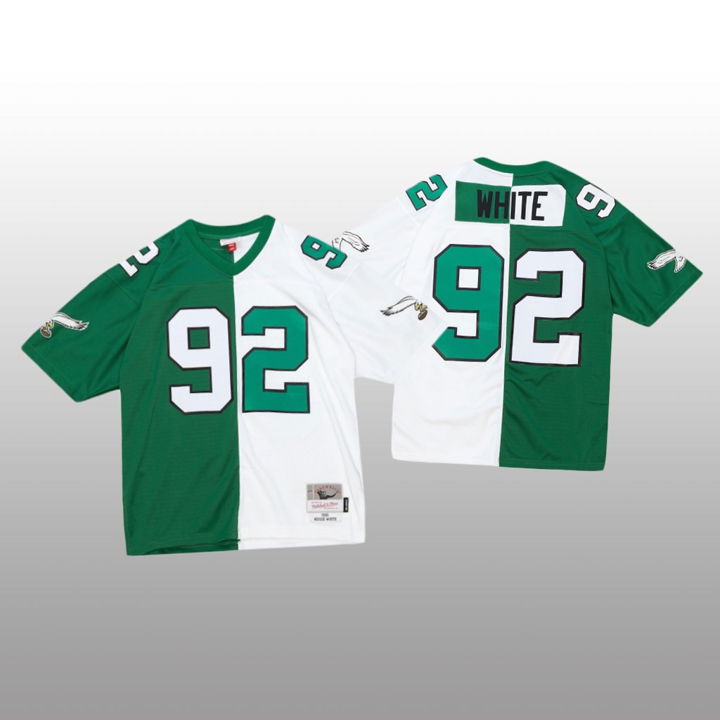 Philadelphia Eagles Reggie White Green White 1990 Split Legacy - Men's
