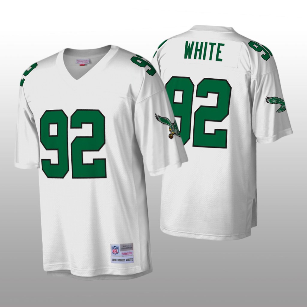 Philadelphia Eagles Reggie White Mitchell & Ness White Legacy Jersey - Men's