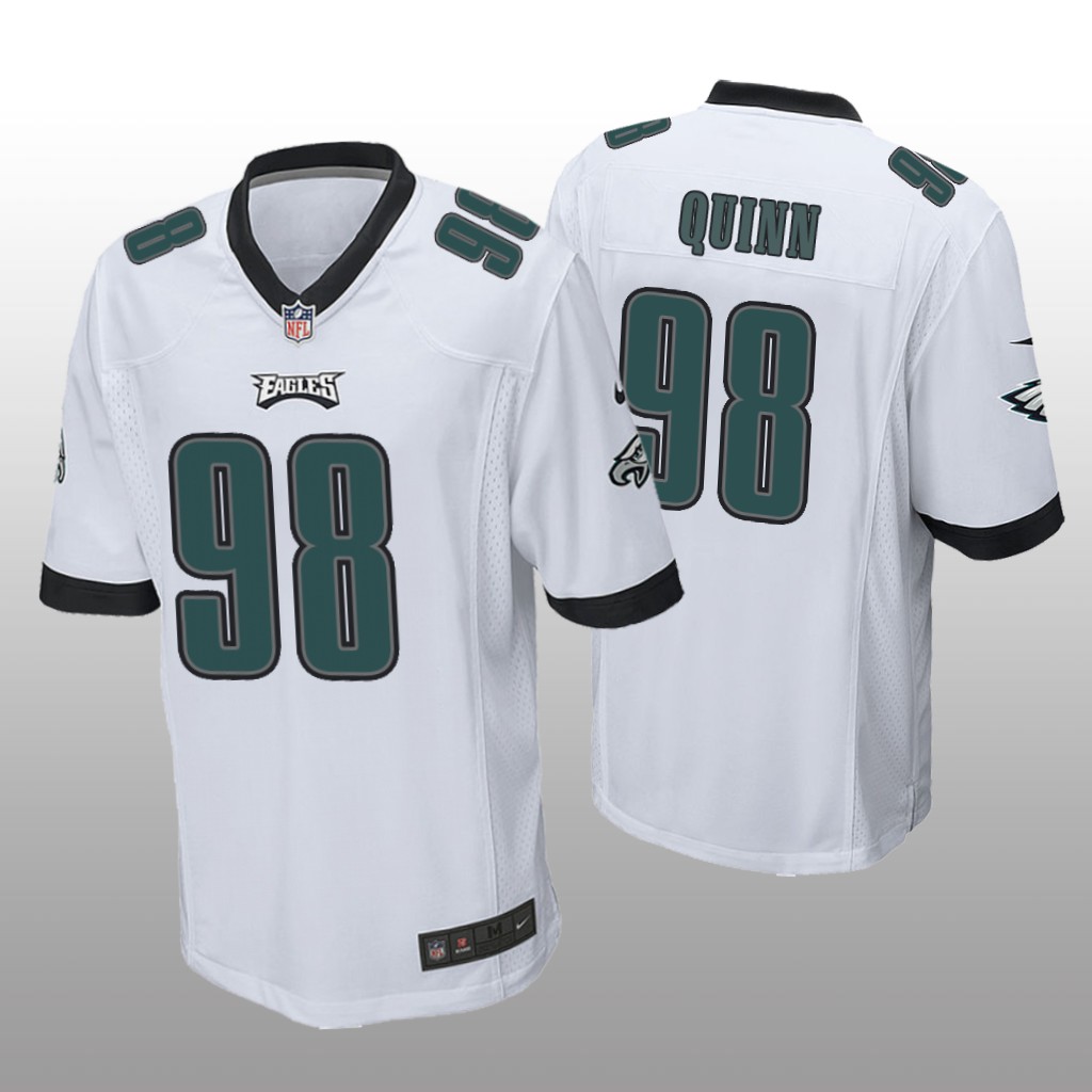 Philadelphia Eagles Robert Quinn White Jersey Game - Men's