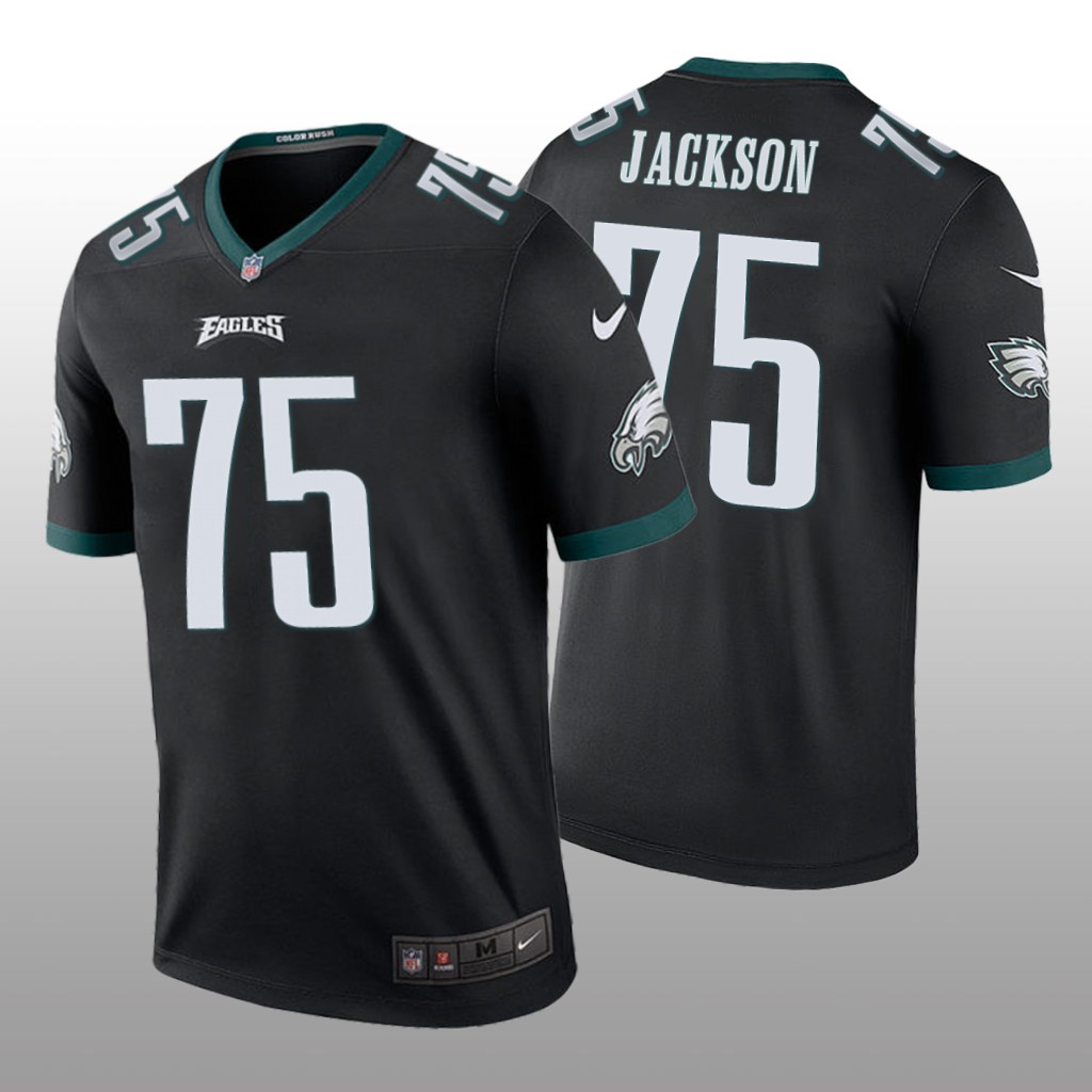 Philadelphia Eagles Tarron Jackson Black Jersey Legend - Men's