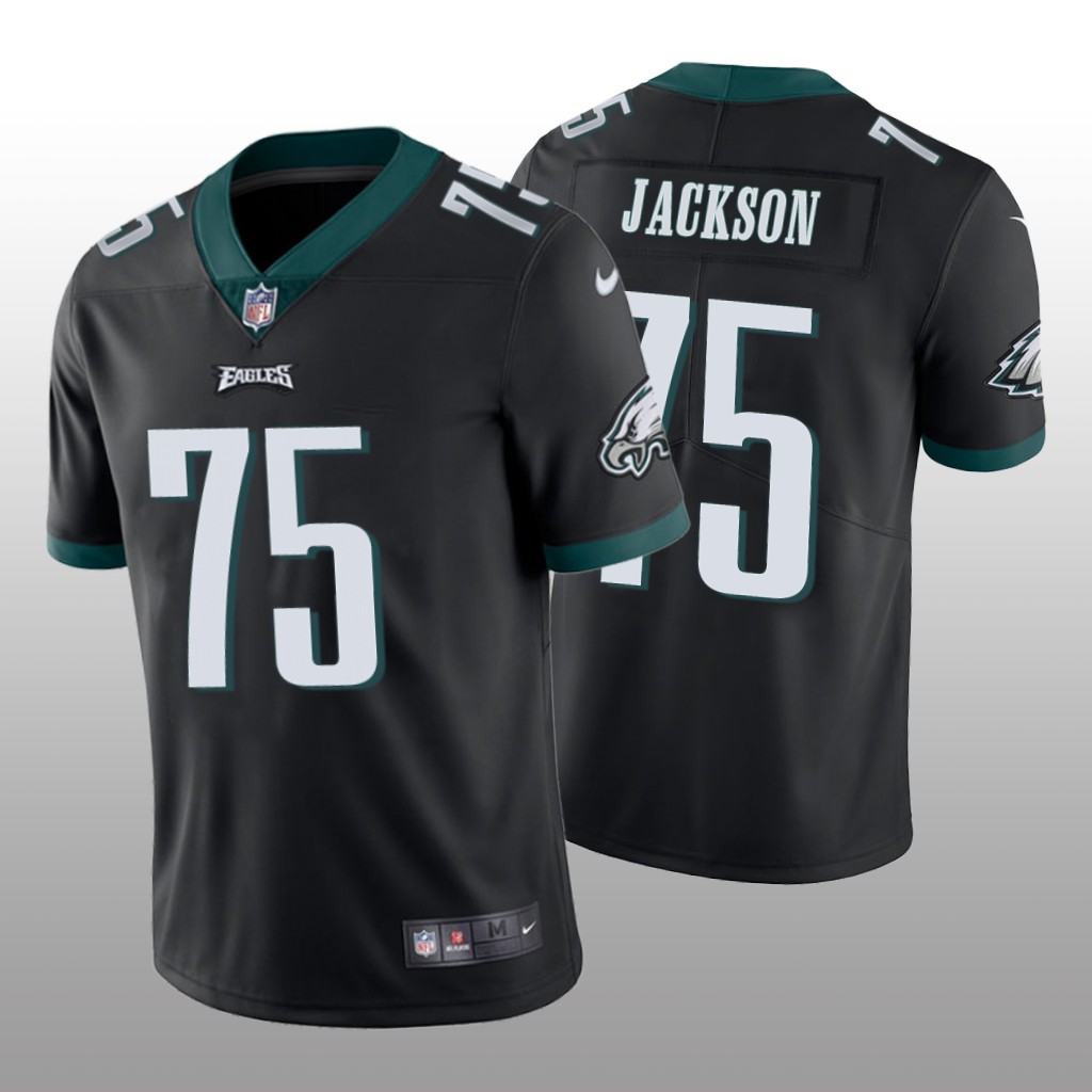 Philadelphia Eagles Tarron Jackson Black Jersey Vapor Limited - Men's