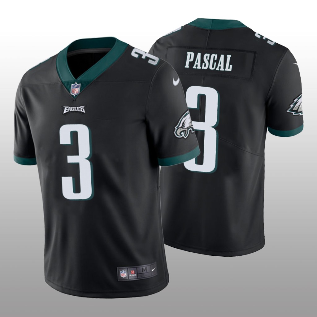Philadelphia Eagles Zach Pascal Black Jersey Vapor Limited Vapor Limited - Men's