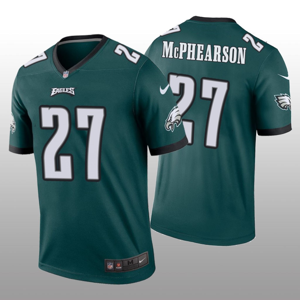 Philadelphia Eagles Zech McPhearson Green Jersey Legend - Men's