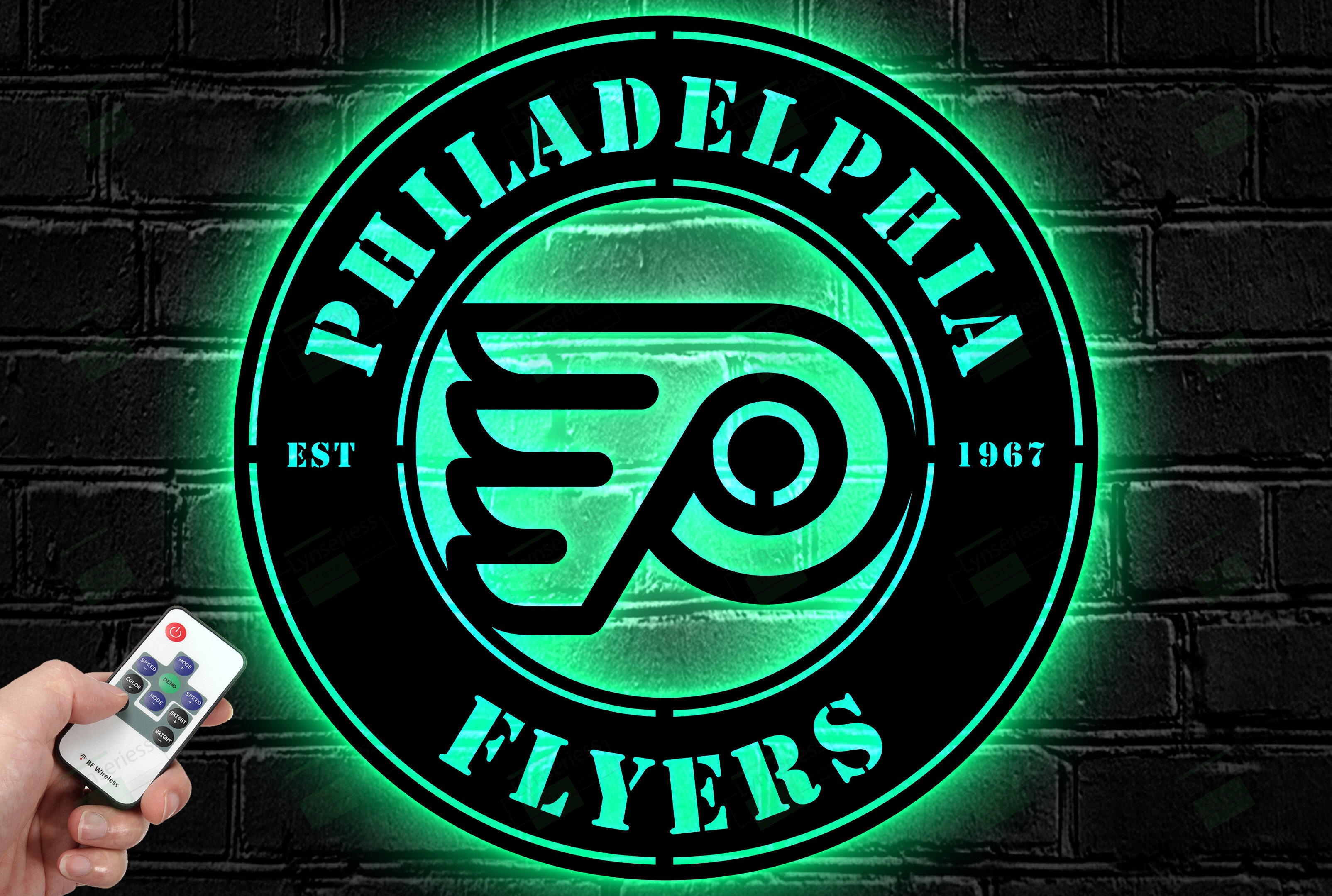 Philadelphia Flyers Metal Sign – Led Light Sign NHL