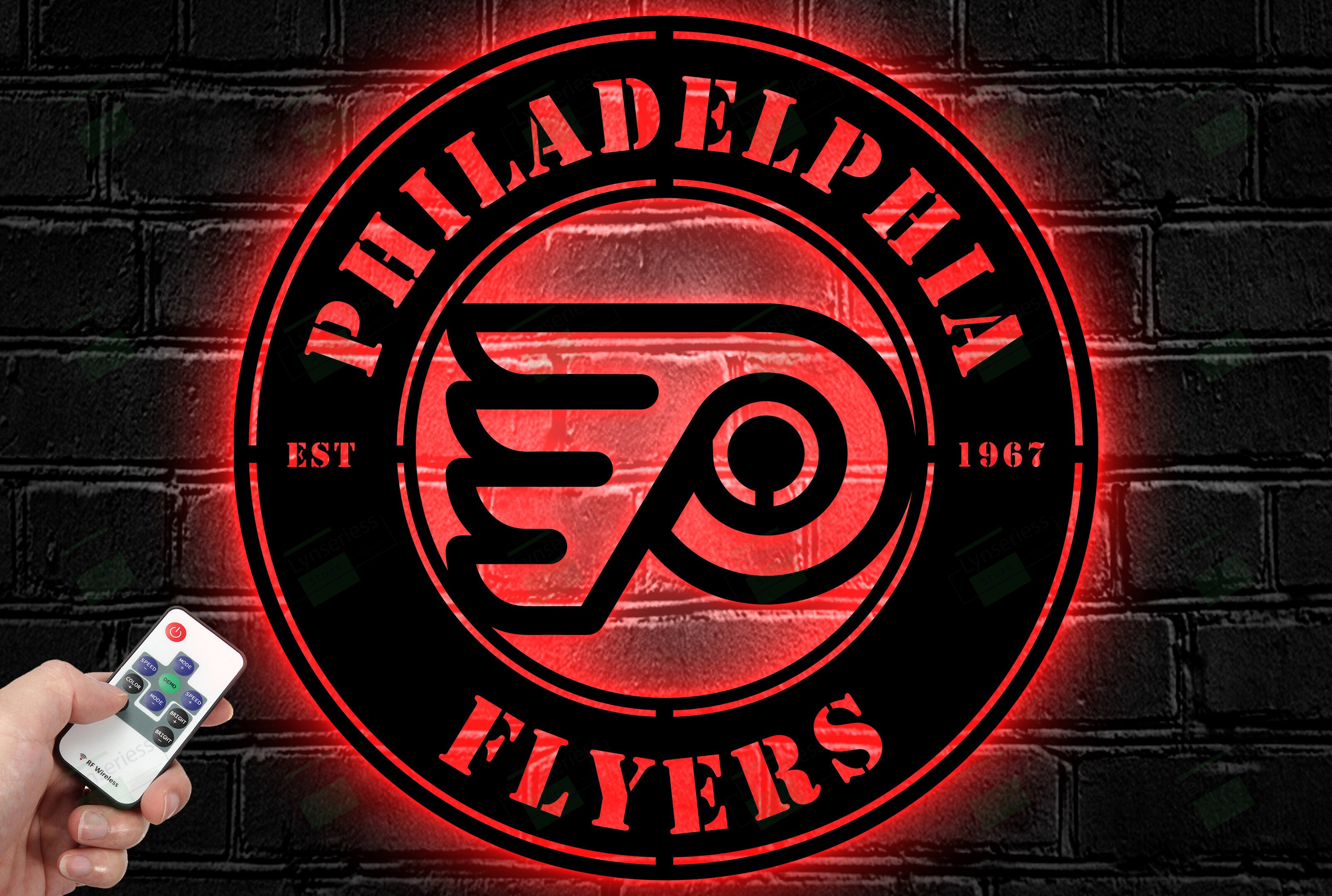 Philadelphia Flyers Metal Sign – Led Light Sign NHL