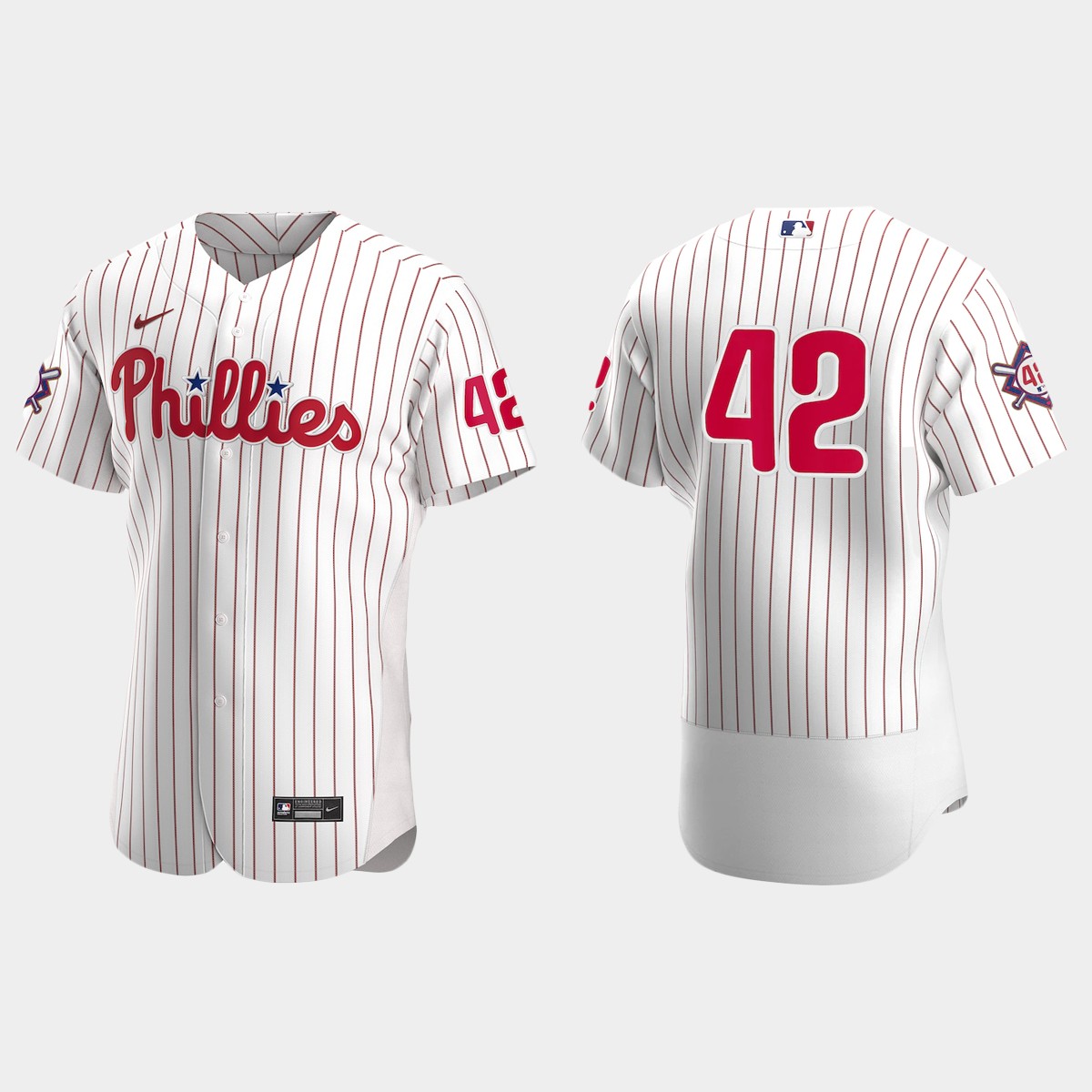 Philadelphia Phillies Jackie Robinson Day Jersey - White Red