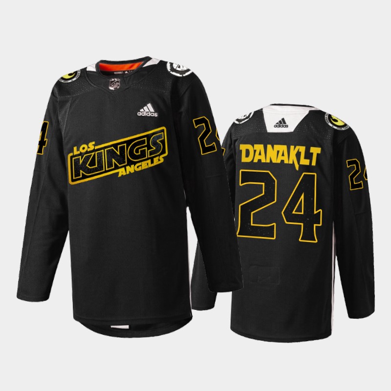Phillip Danault Los Angeles Kings Star Wars Night Jersey Black #24 Warmup